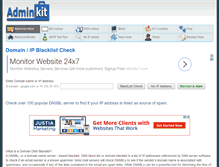 Tablet Screenshot of adminkit.net